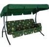 Angerer Hollywoodschaukel Trend, Design Korfu Grün, 3-Sitzer -Gartenmöbel Verkauf 1689819 WE FS 001 TrendHollywoodschaukel