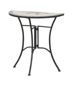 Siena Garden Anstelltisch Stella, Halbrund, Ca. B35,5/H71,5 Cm