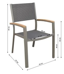 Dehner Stapelstuhl Colmar -Gartenmöbel Verkauf 2779031 WE BG 001 StapelstuhlColmarNeu