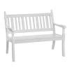 Blome Bank Hohenzollern, 2-Sitzer -Gartenmöbel Verkauf 316638 WE FS 001 KunststoffbankHohenzollernweiss