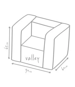 Outbag Outdoor-Sitzsack Valley Plus -Gartenmöbel Verkauf 3456324 WE DE 002 ValleyPlusAnthrazit
