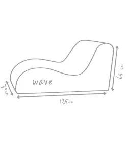 Outbag Outdoor-Sitzsack Wave Deluxe Skin -Gartenmöbel Verkauf 3502218 WE DE 002 WaveSkinKiesel