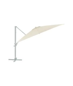 Dehner Ampelschirm Zypern, Quadratisch, Ca. B300/T300 Cm -Gartenmöbel Verkauf 4055109 WE FS 003 AmpelschirmZypernCremeNeu