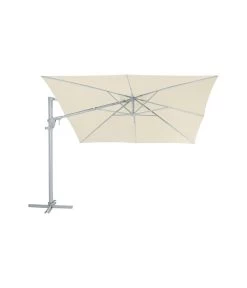 Dehner Ampelschirm Zypern, Quadratisch, Ca. B300/T300 Cm -Gartenmöbel Verkauf 4055109 WE FS 004 AmpelschirmZypernCremeNeu