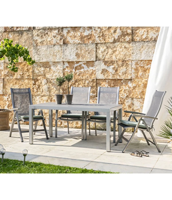 Dehner Ausziehtisch Chicago, Ca. B160-210/H74/T90 Cm 7 Dehner Ausziehtisch Chicago, Ca. B160-210/H74/T90 Cm – Bild 5