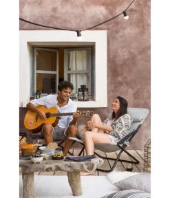 Lafuma Hocker Next, Be Comfort® -Gartenmöbel Verkauf 4287454 WE MO 001 LafumaLiegestuhlTransabedsilber