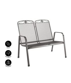 MWH Metall-Bank Savoy, 2-Sitzer -Gartenmöbel Verkauf 5312871 WE IG 001 MetallBankSavoy2Sitzer