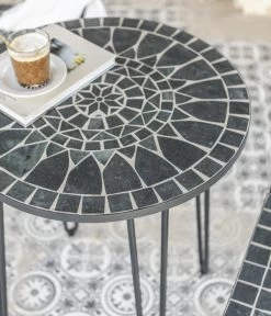 Dehner Mosaiktisch Madeleine, Ca. Ø60/H60 Cm -Gartenmöbel Verkauf 6666531 WE DE 001 DehnerMosaiktischMadeleineD60cm