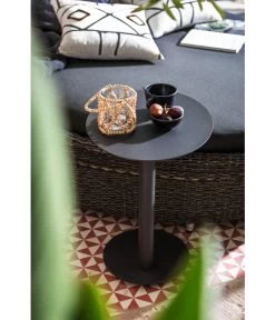 Dehner Beistelltisch Mika, Ca. Ø50/H50 Cm -Gartenmöbel Verkauf 6701015 WE MO 002 BeistelltischMika