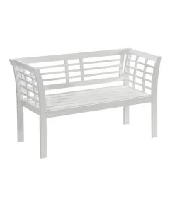 Dehner Gartenbank Floriana, 2-Sitzer