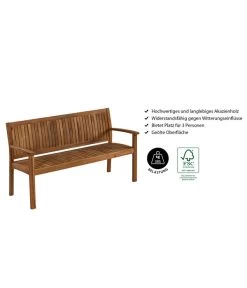 Dehner Gartenbank Valetta -Gartenmöbel Verkauf 6708614 WE IG 001 BankValetta3er