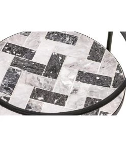 Dehner Mosaikbeistelltisch Letizia, Ca. Ø41/H74 Cm 7 Dehner Mosaikbeistelltisch Letizia, Ca. Ø41/H74 Cm -Gartenmöbel Verkauf 6732275 WE DE 001 BeistelltischLetiziaNEU