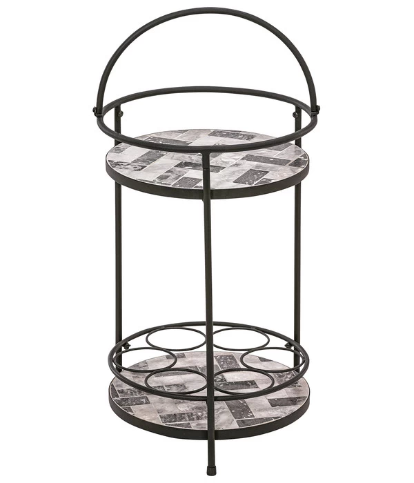 Dehner Mosaikbeistelltisch Letizia, Ca. Ø41/H74 Cm 2 Dehner Mosaikbeistelltisch Letizia, Ca. Ø41/H74 Cm