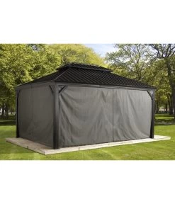 Sojag Vorhang-Set Messina -Gartenmöbel Verkauf 6752810 WE MO 002 VorhangSetMessina