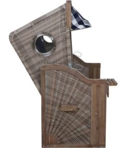 DeVries Strandkorb Greenline 35 -Gartenmöbel Verkauf 6776884 WE DE 003 StrandkorbPureGreen