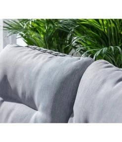 Dehner Geflechtlounge Santos, 4-teilig -Gartenmöbel Verkauf 6875074 WE DE 005 LoungeSantosNEU