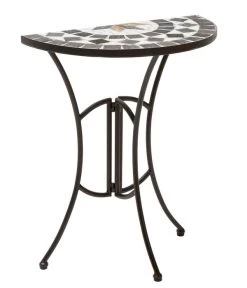 Dehner Mosaiktisch Diana Halbrund, Ca. B60/H72,5/T31,5 Cm