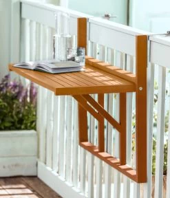 Dehner Balkonhängetisch, Ca. B90/H65/T41,7 Cm -Gartenmöbel Verkauf 6897748 WE MO 001 DehnerBalkonklapptischStavanger