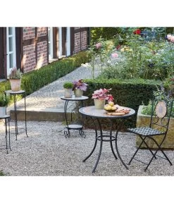 Siena Garden Blumenständer Prato, Ca. Ø40/H60,5 Cm -Gartenmöbel Verkauf 6986608 WE MO 001 AlcoBlumenstaenderPrato